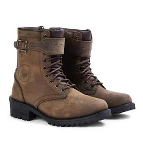 Spada Piston CE WP Ladies Boots Brown - Picture 1 of 12
