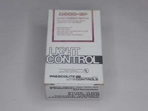 Prescolite Controls Light Control D600-3P 3-Wege Dimmschalter 600 Watt Neu - Bild 1 von 6