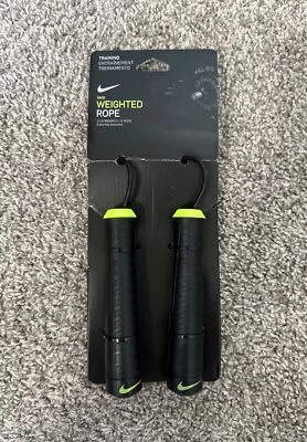 Cuerda con peso Nike | 0,5 lb, 9' de longitud | Jumprope Ejercicio Gimnasio Entrenamiento Crossfit Foto 1 de 4