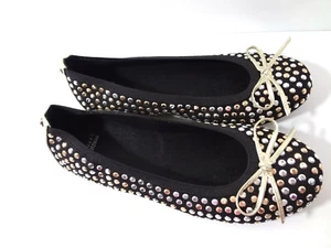 Stuart Weitzman Ballet Flat Shoes  Fannie Tara Embellished Children Size 3  Shoe - Picture 1 of 12