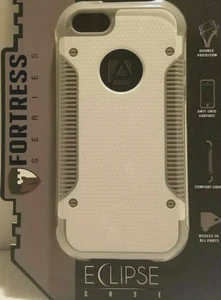 Aduro Eclipse Case for iPhone 5/5s Gray White - Picture 1 of 6