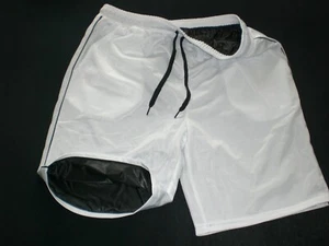 NEU PVC COTTON DOPPEL BERMUDA SHORTS & INNEN EXTRA SOFT PVC PANTS XL-XXL - Picture 1 of 21