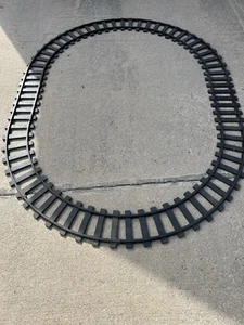 15 Piece Vintage Remco 1970 Mighty Casey Ride On Train Curved Track - Picture 1 of 4