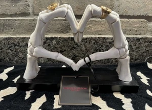 christian siriano skeleton open heart hands halloween decor - Picture 1 of 2