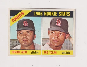 1966 Topps # 179 Tarjetas Novatos D. Aust/B. Tolan EX! ¡Envío gratis! - Imagen 1 de 2