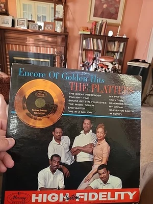 The Platters / Encore Of Golden Hits LP Mono 1960 Mecury MG 20472 Good Condition Foto 1 de 4