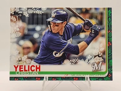 2019 Topps Holiday - Christian Yelich #HW72 - Image 1 of 2