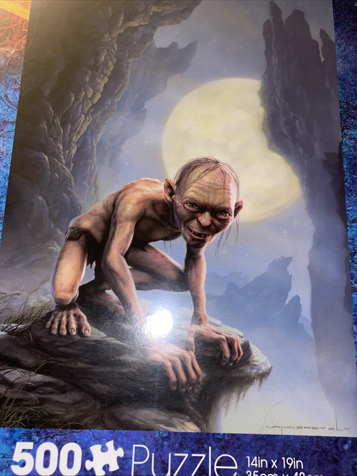 Властелин колец Голлум 500 шт. пазл, новый, запечатанный - Изображение 1 из 1