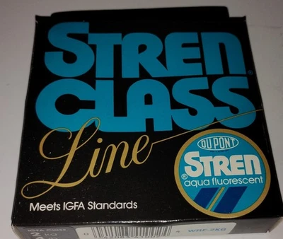 Stren Class Fishing Line 4 Lb 250 Yards Reel-fill Pak Du Pont Aqua Florescent - Image 1 of 4