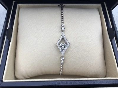 CHOPARD HAPPY DIAMOND WHITE GOLD BRACELET 85/5798/0-20 - Image 1 of 4