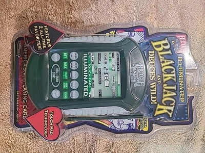 Bicicleta 2008 iluminada portátil solitário 2 N 1 jogo Black Jack & Deuces Wild - Imagem 1 de 4