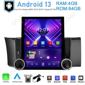Car Stereo Radio CarPlay For 2013-2016 Toyota 86 Subaru BRZ 9.7“ Android GPS 64G - Picture 1 of 22