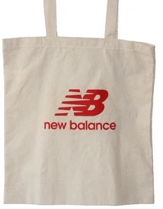 New Balance Tote NB Running Racing Double Handle Shoe Bag 100% Cotton Off White - Picture 1 of 6