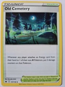 POKEMON : 1x Old Cemetry ... Chilling Reign ... #147/198 ... NM ... ENG - Picture 1 of 1