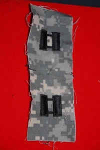 PAR DE UNIFORMES DE COMBATE ACU DE ACU DE TELA DE RANGO DE CAPITÁN EDICIÓN DEL EJÉRCITO DE ESTADOS UNIDOS ORIGINAL - Imagen 1 de 1