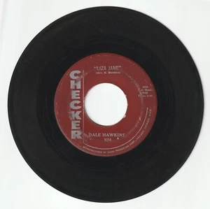 Vint. DALE HAWKINS 45 Single~LIZA JANE/Back to School Blues~CHECKER/Chess Record - Picture 1 of 2