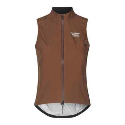 Pas Normal Studios Womens Cycling Gilet Vest Brown Windproof Essential Shield - Image 1 of 4