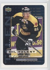 1999-00 Upper Deck Swedish SHL Talent Henrik Tallinder #201