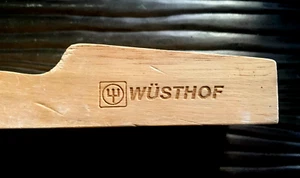 WUSTHOF GERMANY In-Drawer Knife Organizer 7 Slot Knives Wood Block 17" X 4.25" - Picture 1 of 9