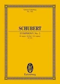 Symphony No. 2 Bb major D 125 orchestra Franz Schubert Eulenburg - Image 1 of 3