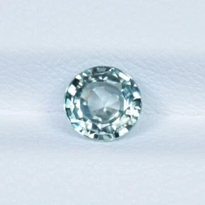 1,19 ct MIGLIOR GRADO AZZURRO / ZIRCONE BLU NATURALE - Video pietra preziosa rotonda!! - Foto 1 di 2