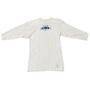 VTG Champion University of Pennsylvania 80's Football Jersey/Shirt Men XL White - Picture 1 of 16