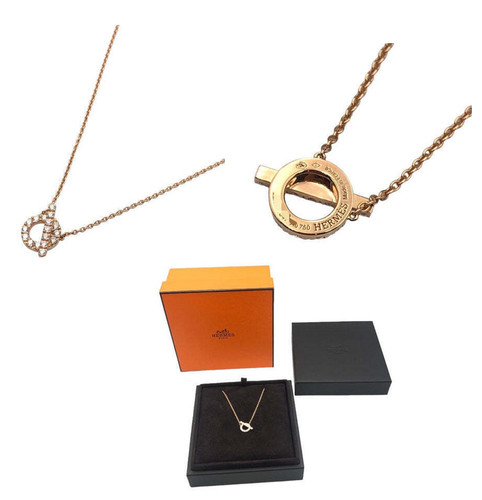 HERMÈS Hermes Finesse Collana Diamante H219315B 750PG Collana Donna