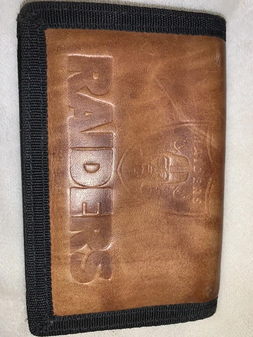 Vintage Oakland Raiders Wallet Cover