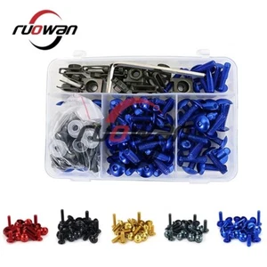 For Suzuki DRZ400 DRZ 400E/S DRZ400SM Full Fairing Bolts Bodywork Screws Kit Nut - Picture 1 of 10