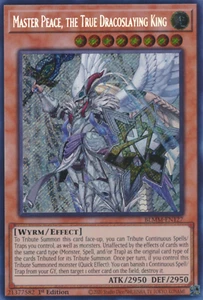 1X NM Master Peace, the True Dracoslaying King - BLMM-EN127 - Secret Rare 1st Ed - Picture 1 of 1