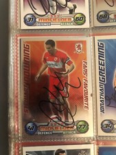 STEWART DOWNING SIGNED MIDDLESBROUGH MATCH ATTAX TRADING CARD 2008/09