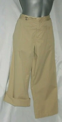Pantalones Joie Capri Caqui Talla 4 Piernas Enrollables  Foto 1 de 3