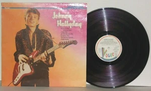 JOHNNY HALLYDAY Teldec Profile Germany LP VG+ Plays Well 1980 Vogue Records  - Picture 1 of 3