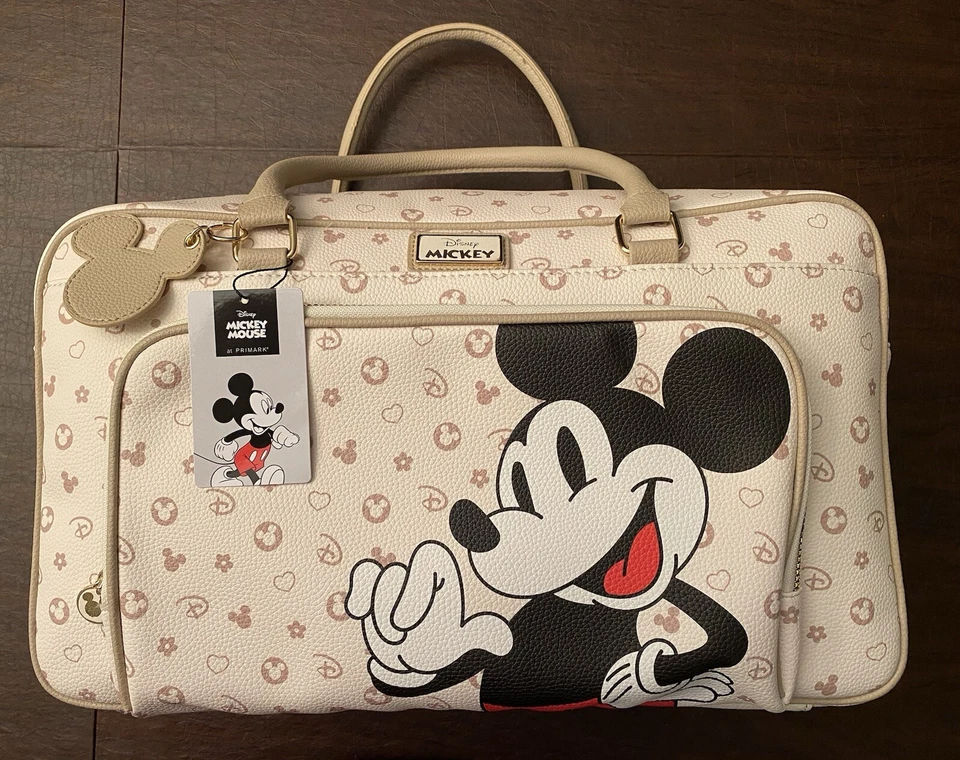 PRIMARK Disney Mickey Mouse Weekender Overnight Travel Bag - With Tag