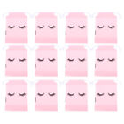  50 Pcs Pink Eva Beam Storage Bag Travel Cosmetics Water Proof Mascara