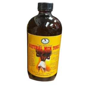 1 Bottle Of 16 oz Natural Men Tonic, 100% Pure Natural Organic Handmade Herbal - Picture 1 of 3