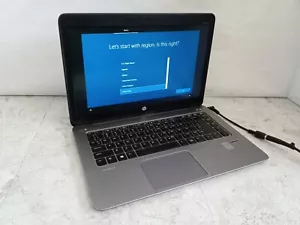 HP EliteBook 1040 G2 14" Laptop Intel i7-4650U 4GB 128GB Win10 -BAD BATTERY -RR - Picture 1 of 6
