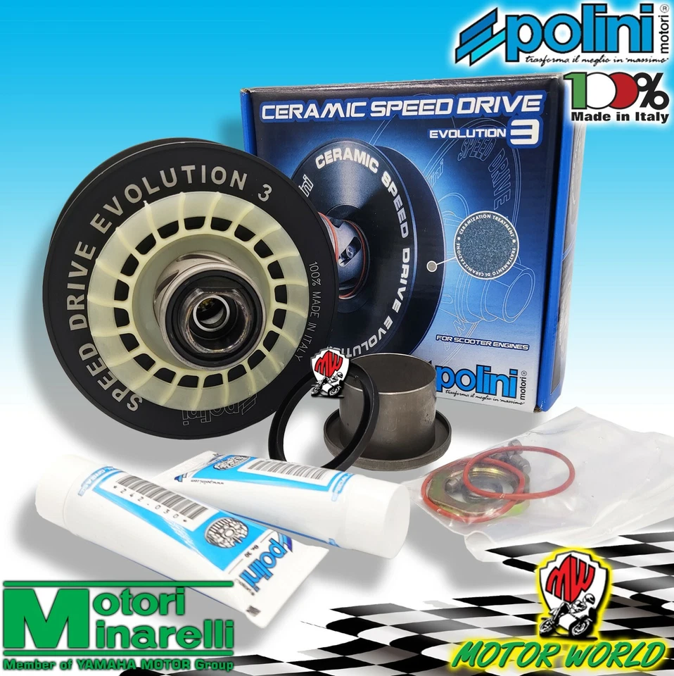 244.0574 CORRETTORE DI COPPIA POLINI EVOLUTION 3 YAMAHA AEROX 50 2T H2O - Immagine 1 di 1