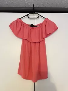 Primark Atmosphere Bluse Oberteil Damen Größe 36 XS Apricot Rot Orange Rosa - Bild 1 von 3