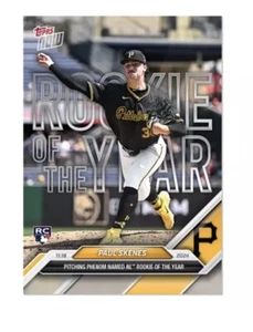 2024 Topps Now Paul Skenes OS-2 NL Rookie Of The Year ROY Pirates - Bild 1 von 1