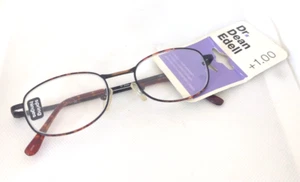 Dr. Dean Edell Reading Glasses Gold &Tortoise Spring Hinges +1.00 #13010a - Picture 1 of 2