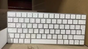 Apple OEM Wireless Magic Keyboard Spanish/Arabic/Romanian/Danish/Hebrew MLA22LLA - Picture 1 of 5