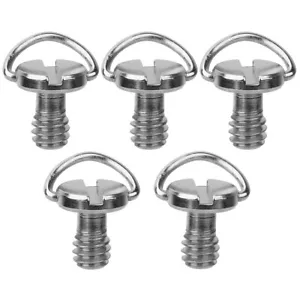5pcs 1/4" Schraube Stativschrauben Edelstahl für Kamera Stativ Schnellkupplung - Bild 1 von 7