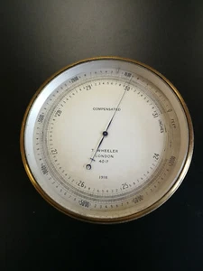 T. Wheeler,British Naval Barometer/Altimeter,London 1918 - Picture 1 of 3