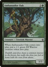 MTG 1x Foil AMBASSADOR OAK Morningtide, NM