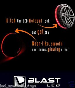 Anillos de luz de altavoz LED JL Audio Marine M880 2 piezas - NO SE REQUIERE PERFORACIÓN - Imagen 1 de 7