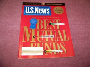 U.S. News Magazine Vintage 1993 Best Mutual Funds / Hillary Clinton - Picture 1 of 4