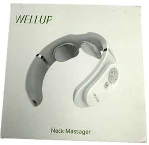 WELLUP Elektrisches Puls-Nackenmassagegerät EMS-100 schneller Versand am selben Tag offener Karton - Bild 1 von 3