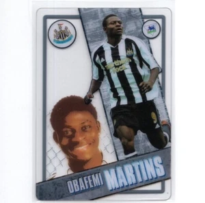 OBAFEMI MARTINS 2006-07 Topps I-Card Soccer Acetate Card NEWCASTLE UNITED #62 - Picture 1 of 2