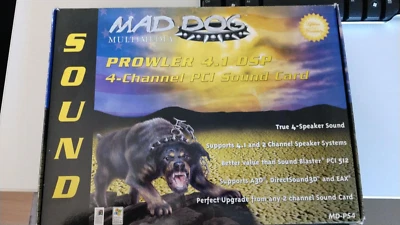 Mad Dog Prowler 4.1 DSP PCI Multimedia Sound Card Vintage (it may be brand new) - Image 1 of 4